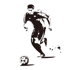 サッカー選手 © SantaPa design