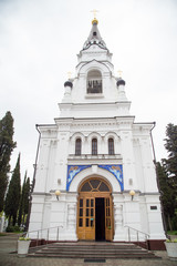 Fototapeta premium Church in the center of Sochi