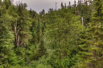 Fototapeta premium Ouimet Canyon is a Provincial Park in Northern Ontario, Canada