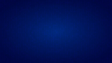 Abstract background of small rings and ellipses in blue colors.