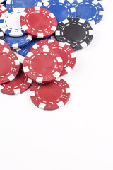 Gambling chips, poker chips