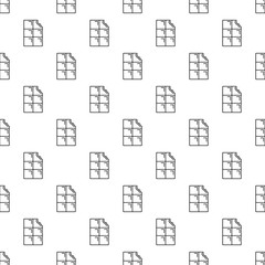Bite chocolate pattern vector seamless repeating for any web design