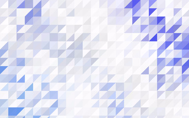 Dark Green vector abstract geometric background consisting of colored triangles.