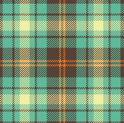 Seamless tartan vector pattern