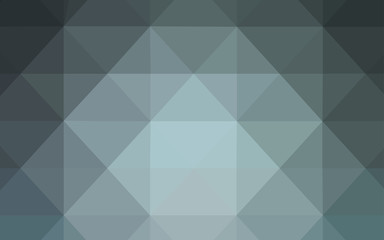 Dark BLUE vector abstract polygonal background.