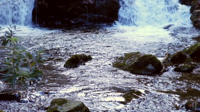 Water going down