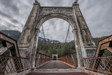 Fototapeta premium Alexandra Bridge, British Columbia, Canada