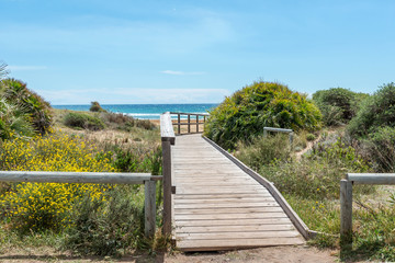 Obraz premium Parque Natural de Calblanque. Murcia. Spain. 8 April 2018 