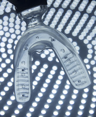 Bracket dental aligner accelerator