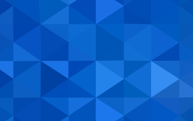 Obraz premium Light BLUE vector abstract polygonal template.