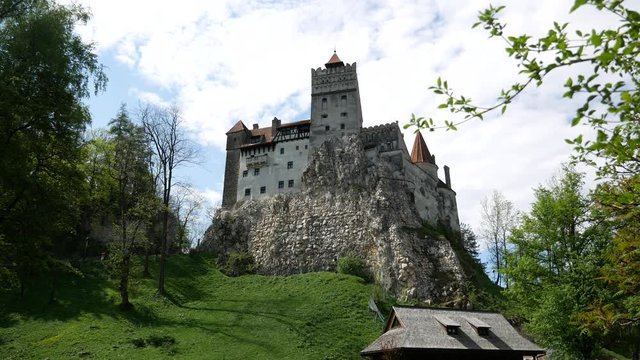 Sighisoara , Romania 26th april 2018 - Bran Castle (Vlad Dracula)