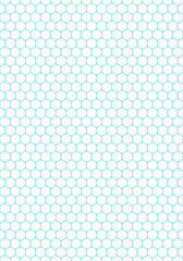 Seamless Pattern Hexagon Shapes Texture
