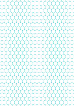 Seamless Pattern Hexagon Shapes Texture