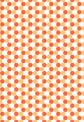 Seamless Pattern Colored Circular Shapes