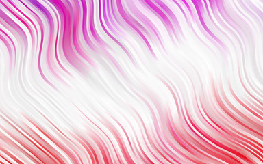 Light Blue, Red vector pattern with lava shapes.