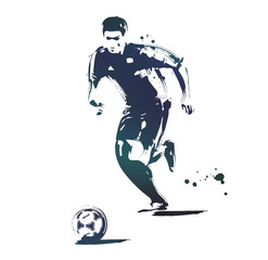 サッカー選手 © SantaPa design