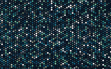 Light Blue, Green vector pattern with colored spheres.