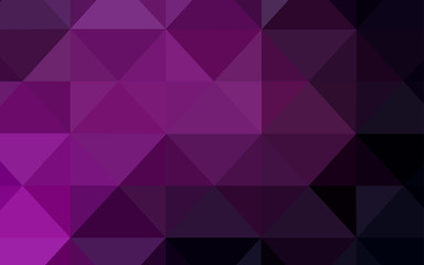 Dark Pink vector abstract mosaic pattern.
