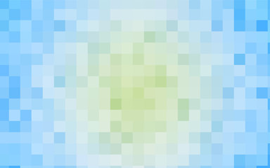 Light BLUE vector Polygon Abstract Background. Polygonal Geometric rectangle.