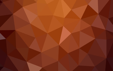 Light Red vector gradient triangles pattern.