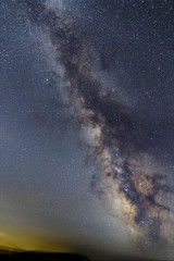 夏の天の川　milky way