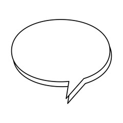 speech bubble message icon vector illustration design