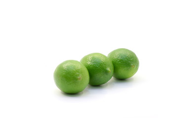 Tropical fresh and delicious lime objects