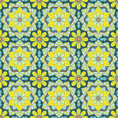 Eastern style islamic seamless pattern
