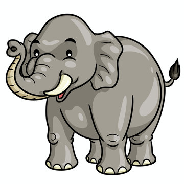 Elephant Cartoon Cute
Illustration of cute cartoon elephant.