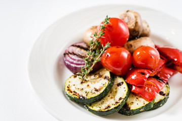grilled vegetables