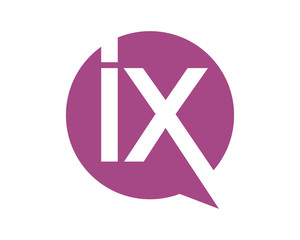 purple circle initial typography typeface typeset logotype alphabet image vector icon