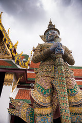 Guard statue at Thailand Palace 1