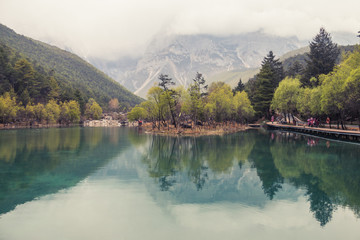 Blue Moon Valley in Lijiang, Yunnan, China