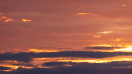 Clouds before the rain as a background