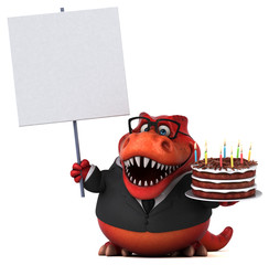 Fun Trex - 3D Illustration