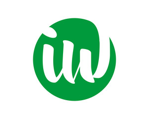 green circle initial typography typeface typeset logotype alphabet image vector icon