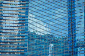 Skyscraper of Singapore city