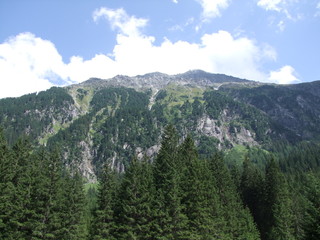 Fototapeta na wymiar Berge Gebirte Hochgebirge