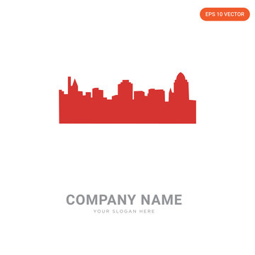 cincinnati skyline company logo design