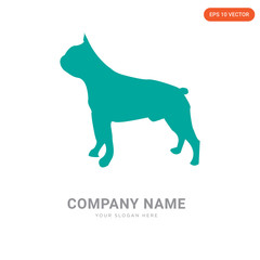 boston terrier company logo design