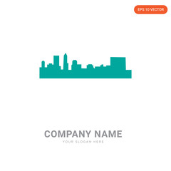 indianapolis skyline company logo design