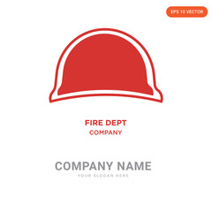 fire dept company logo design