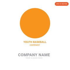 youth baseball company logo design