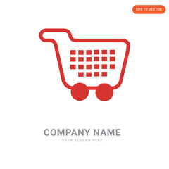 Shopping company logo design