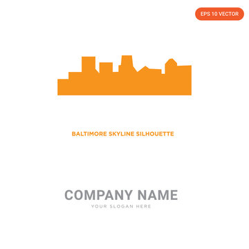 baltimore skyline company logo design