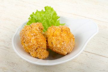 Crispy cauliflower