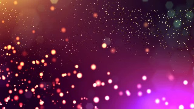 3d render of luminous particles as science fiction background or modern abstract gradient background of particles with depth of field and bokeh like vj loop. Particles form line and structure. 19