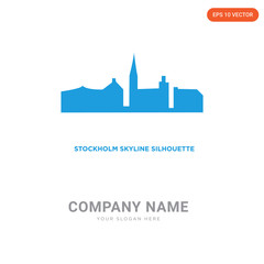 stockholm skyline company logo design