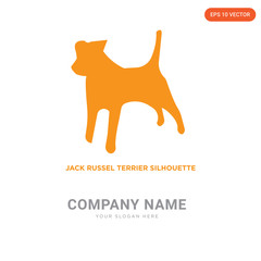 jack russell terrier company logo design