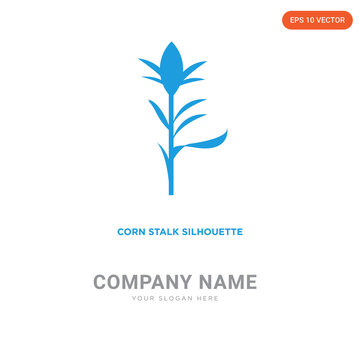 corn stalk company logo design